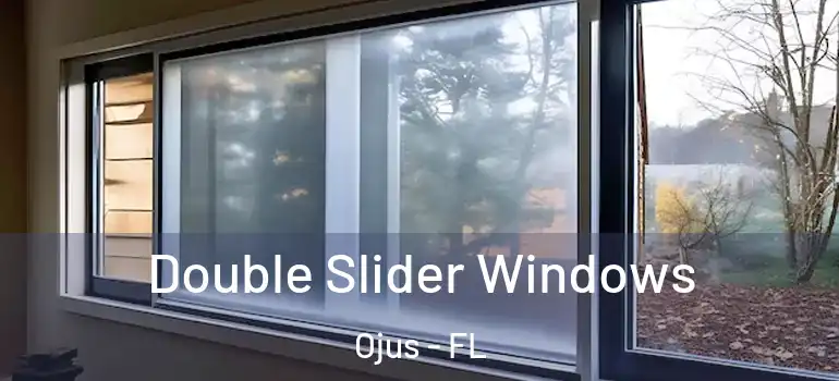 Double Slider Windows Ojus - FL