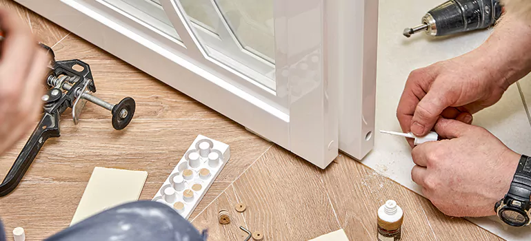 Commercial Aluminum Door Installation in Ojus, FL