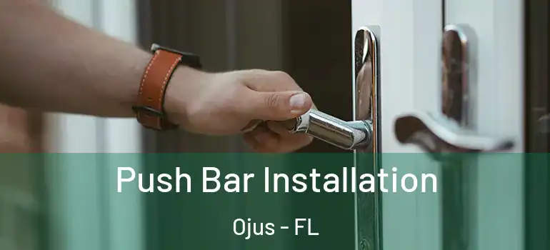 Push Bar Installation Ojus - FL