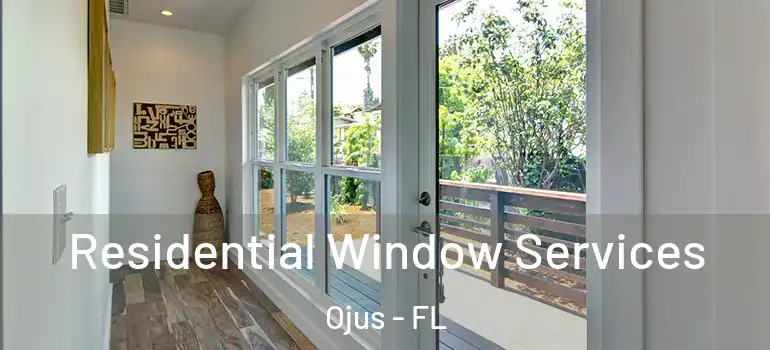 Residential Window Services Ojus - FL