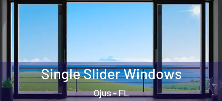 Single Slider Windows Ojus - FL