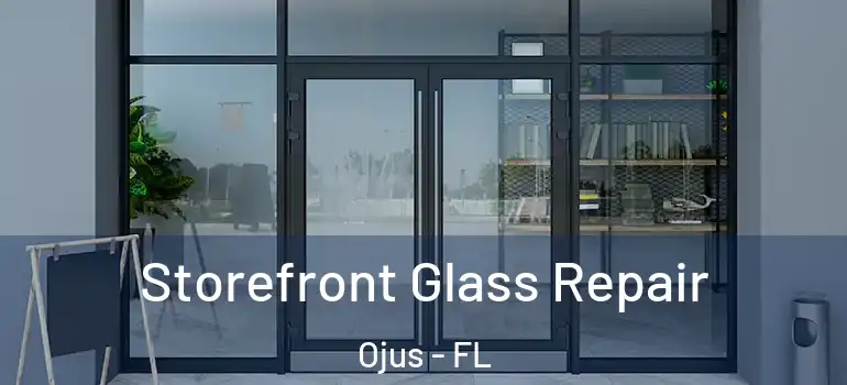 Storefront Glass Repair Ojus - FL