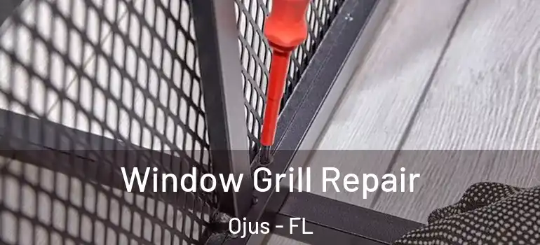 Window Grill Repair Ojus - FL
